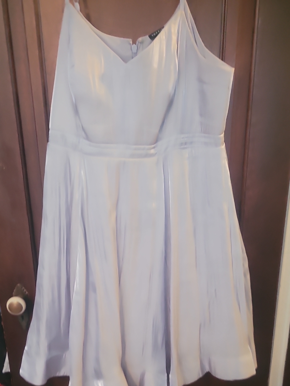 torrid Light Lavender Spaghetti Strap Fit & Flare Dress